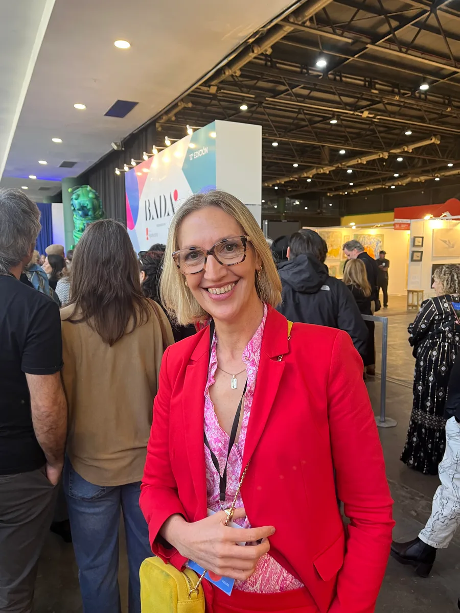 Marina Elizalde in the aisles of BADA 2024